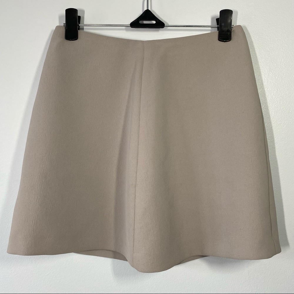 Aritzia Wilfred Grey Mini Skirt size 00 - Picture 1 of 8